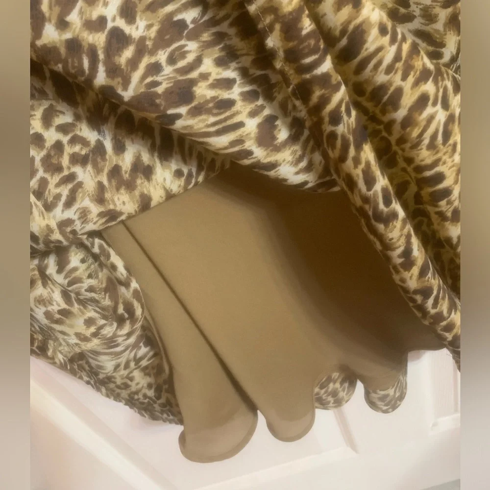 Leopard print 2pc dress - Picture 7 of 7